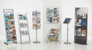 Literature Racks & Display Cases